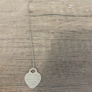 Tiffany & Co.Heart Tag Pendant in Sterling Silver, Small